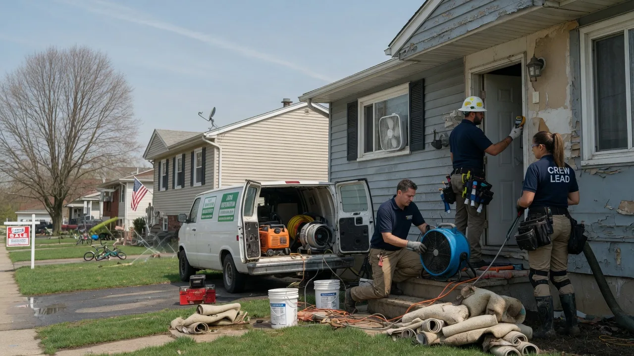 Flood Cleanup in North Lewisburg, OH near me