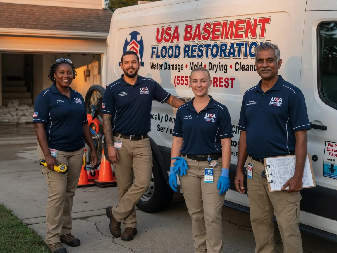 Basement Flood Cleanup company in North Lewisburg, OH